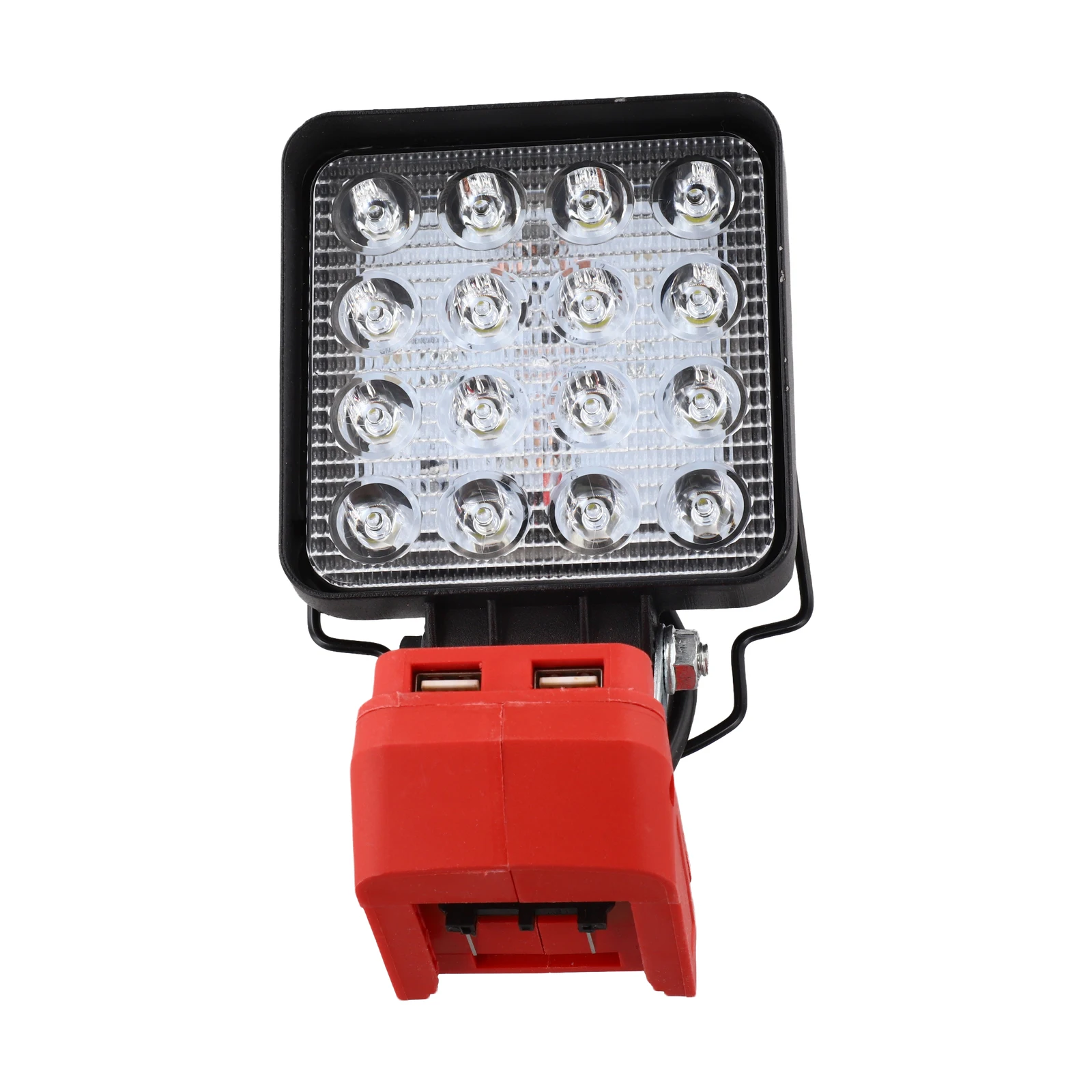 

Outdoor Work Light LED Work Light Outdoor Work Camping Activities Red Black Flashlight With Hook For Camping 16pcs LEDs
