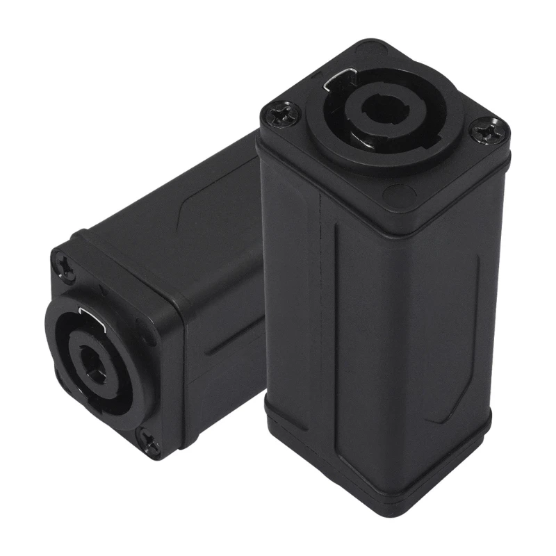 NL4FC 4Pin Female To Female Auditory Coupler Adapter Secure NL4MM For Professional Speakers And Amplifier Connection