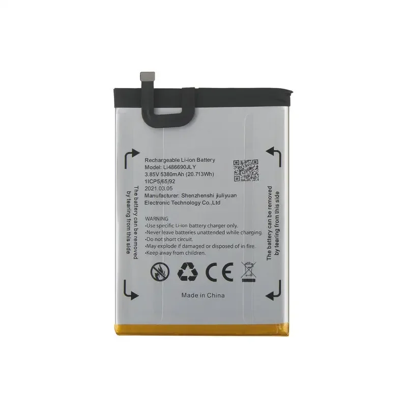 Batteria originale per Blackview A70 Batteria 5380mAh parte di riparazione del telefono cellulare