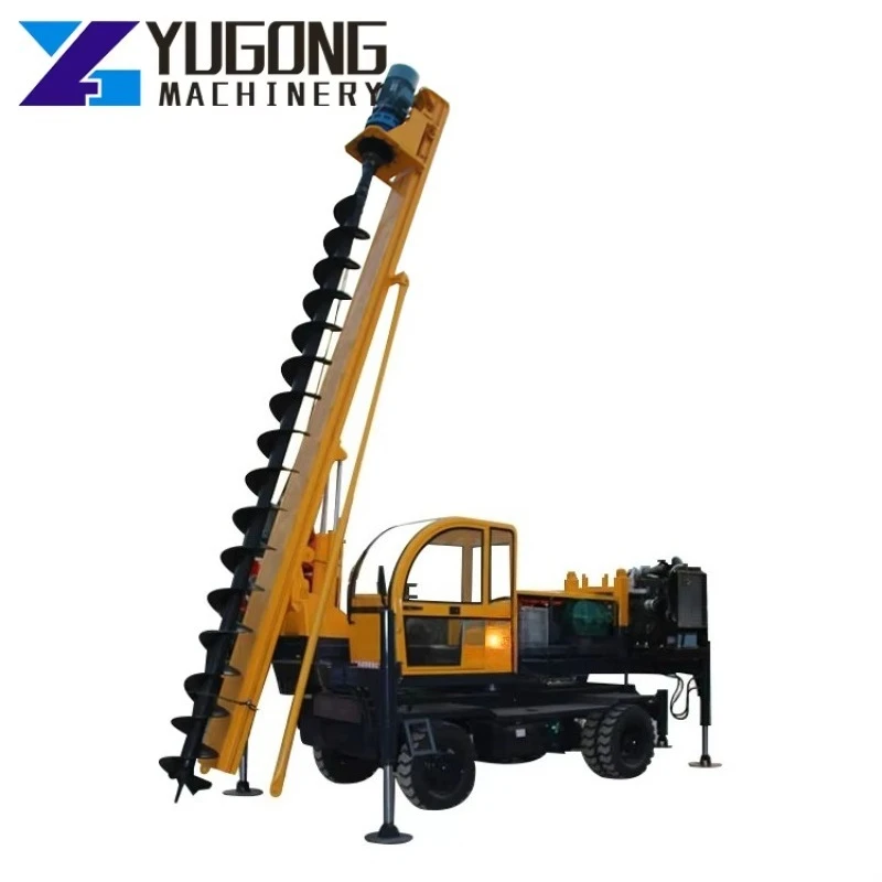 Multi Purpose Deep Hole Hydraulic Rotary Drilling Rig for Industrial Plant Projects Customized Trailer and Power Specifications