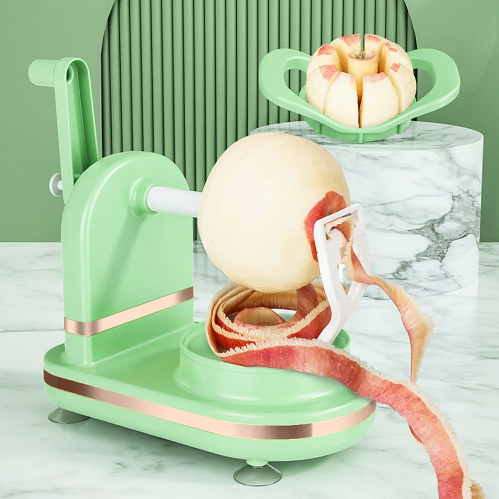 Hand Crank Apple Peeler Cutter Slicer Potato Peeler with Stainless Steel Blades Vegetable Fruit Peeling Machine Kitchen Gadgets