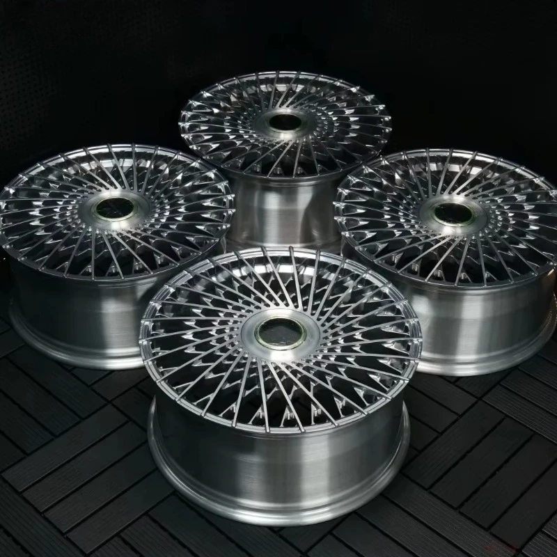 Custom Forged Turbo Mesh Wheels 20 21 22 Inch Luxury Deep Concave Alloy Rims For Mercedes S Class BMW 7 Series