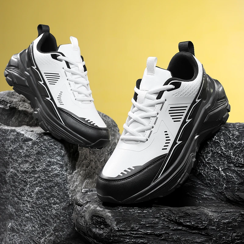 

Hot Selling Autumn Anti Slip Fashiona Mens Sports Shoes Flexi Support Shock-absorbing Running Shoes Soft Versatile Casual Shoes