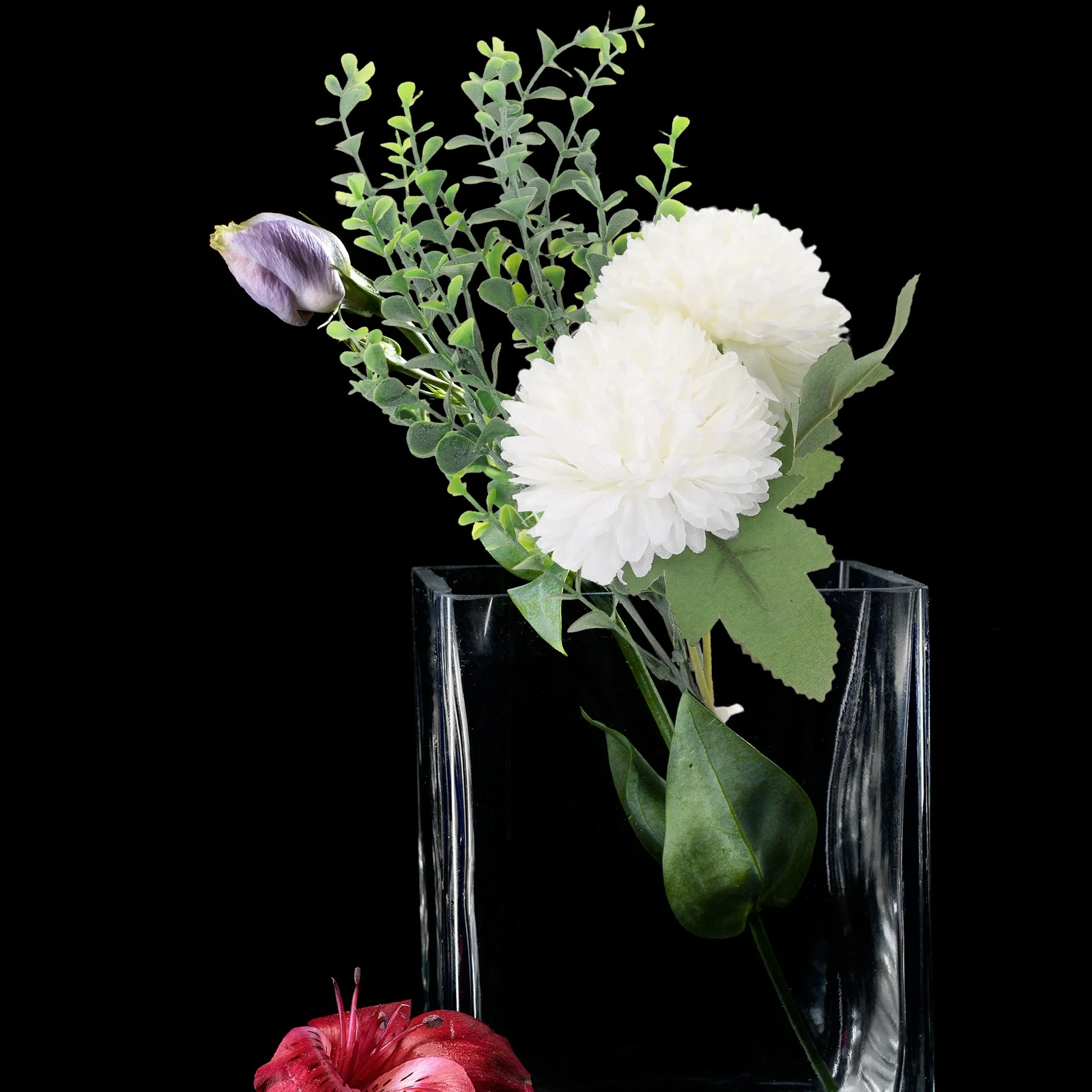 

Artificial Chrysanthemum Ball Lifelike Fake Flowers For Diy Wedding Bouquets Bridal Shower Table Centerpieces Home Garden