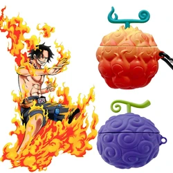 Diabelskie owoce dla Samsung Galaxy pączków 2 etui na żywo z Pro2 Anime Ayes Luffy The Fire gumowe słuchawki owocowe akcesoria do Samsung