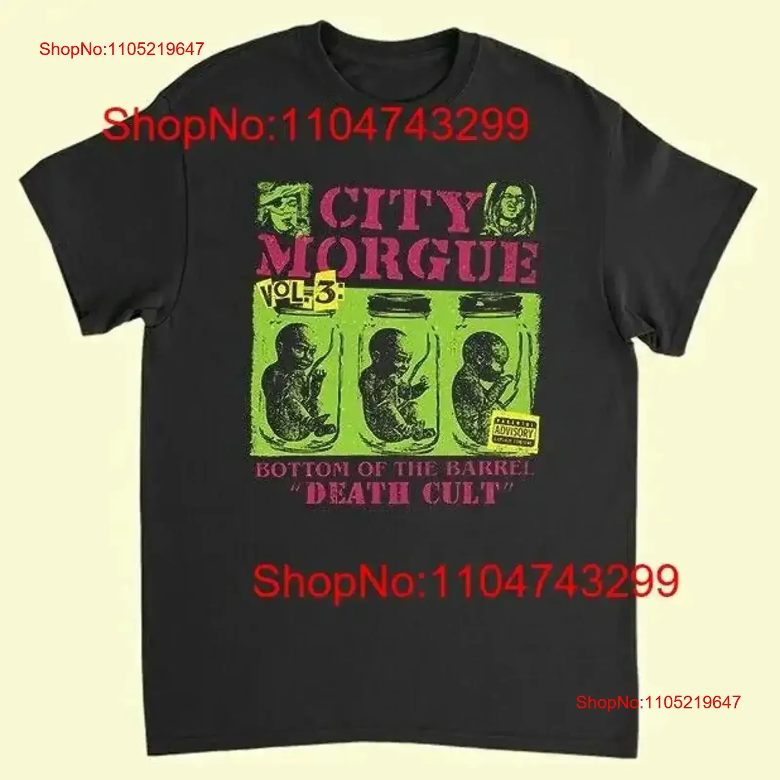 Hot City Morgue Band T Shirt New Popular All Size P1185 vintage Washed fashion Stylish Breathable Soft graphic vintage Washed