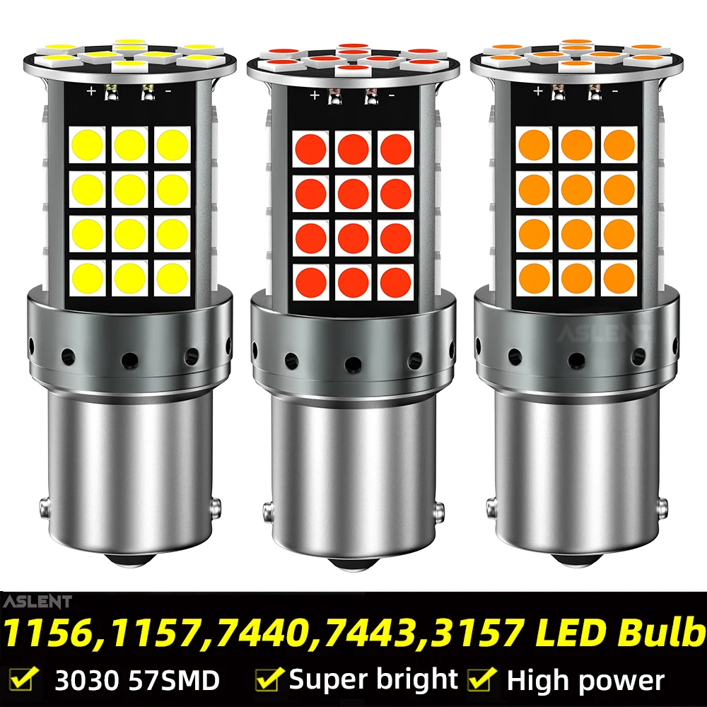 2Pcs 1156 BA15S P21…