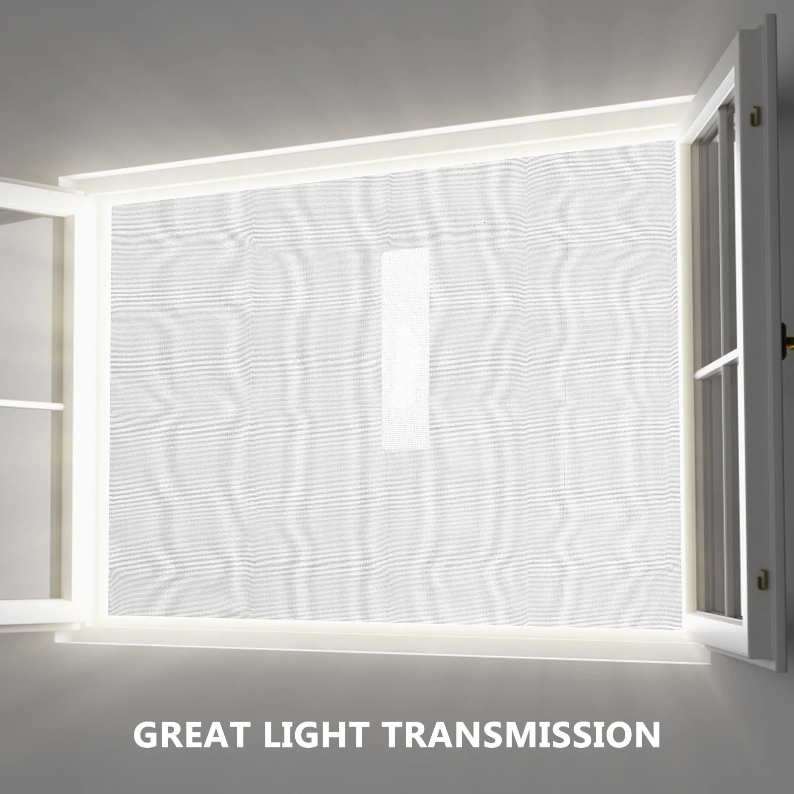 

2Pcs Mosquito Screen Patches Premium Durable Door Window Repair Patches Portable Self-Adhesive Nets for Home Office School