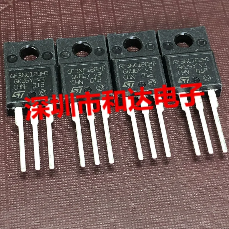 10pcs GF3NC120HD STGF3NC120HD F 1200V 6A