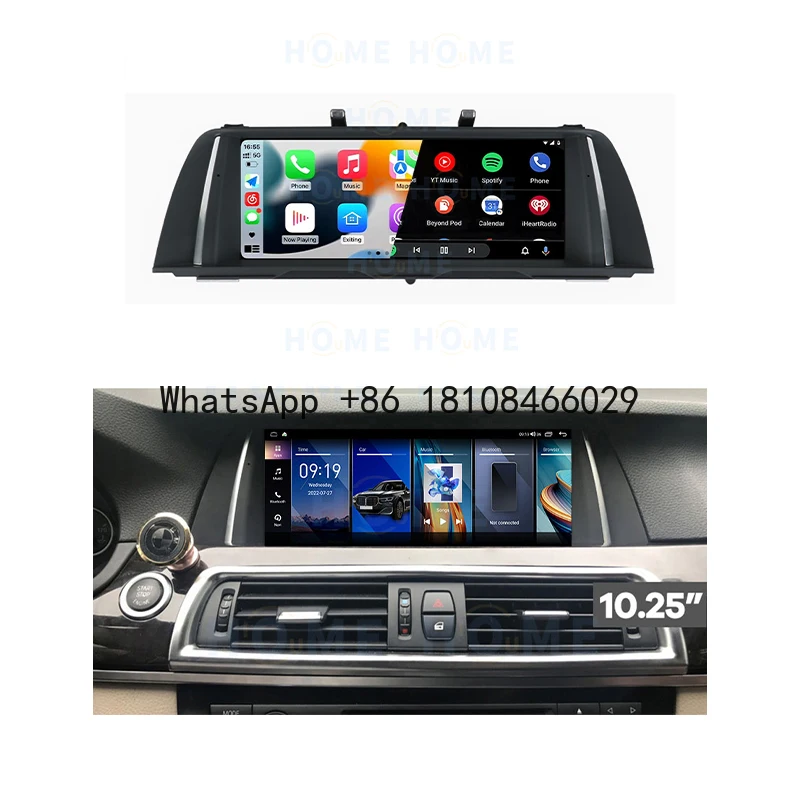 

Android 14 10.25" 12.5" MTK 8581 Car Multimedia Player for BMW 5 Series F10/F11 520i 525i 528i 2011-2017 Wireless Carplay GPS