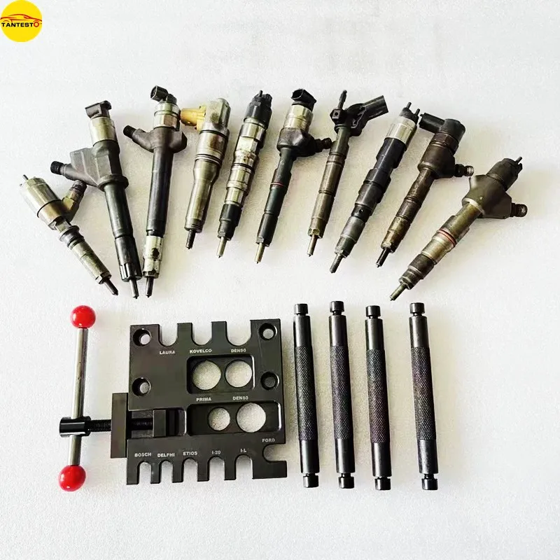 

All Brands CRIN CRDI Common Rail Injector Disassembly and Disassembly of Fast Mounting Clamp Fixture Repair Tool