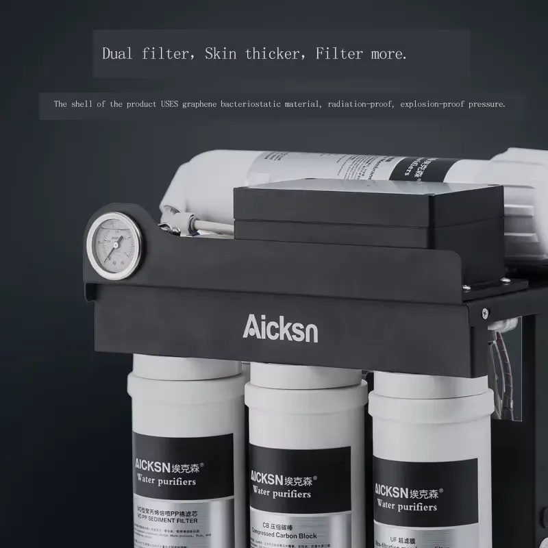 Under Sink RO Water Purifier For Under Sink Kitchen Drinking Water, Tap Treatment And Household Installation With Filter Access