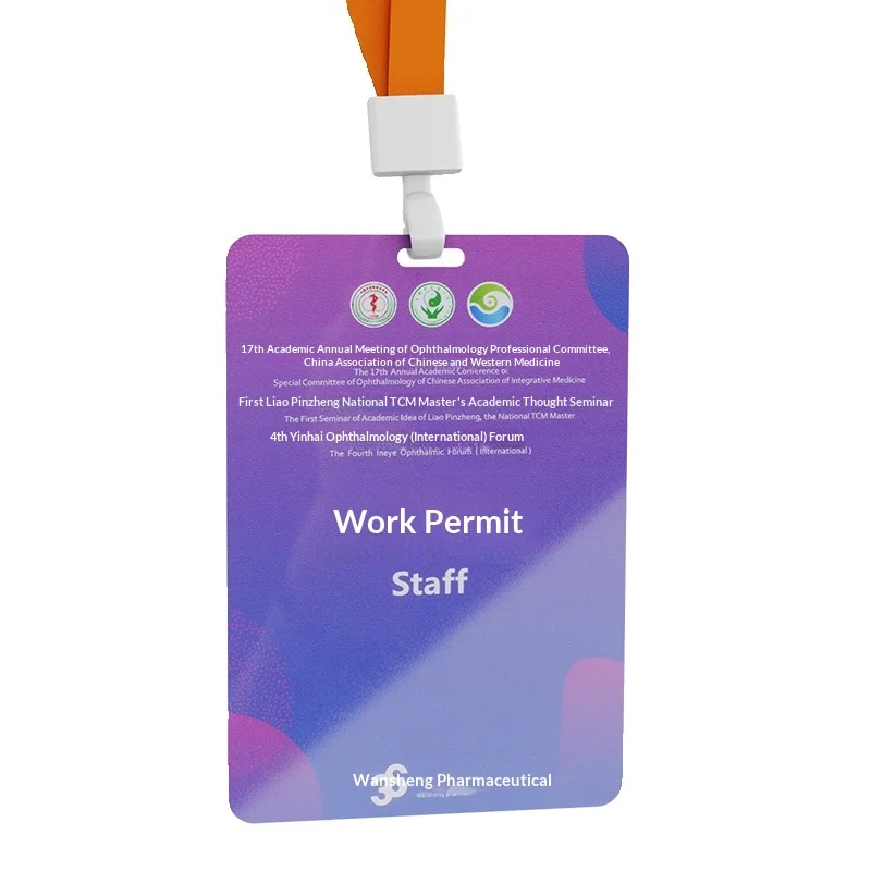 Custom Logo PVC Card, Warranty Membership Card, Student Employee Work Permit, Party Invitation Card