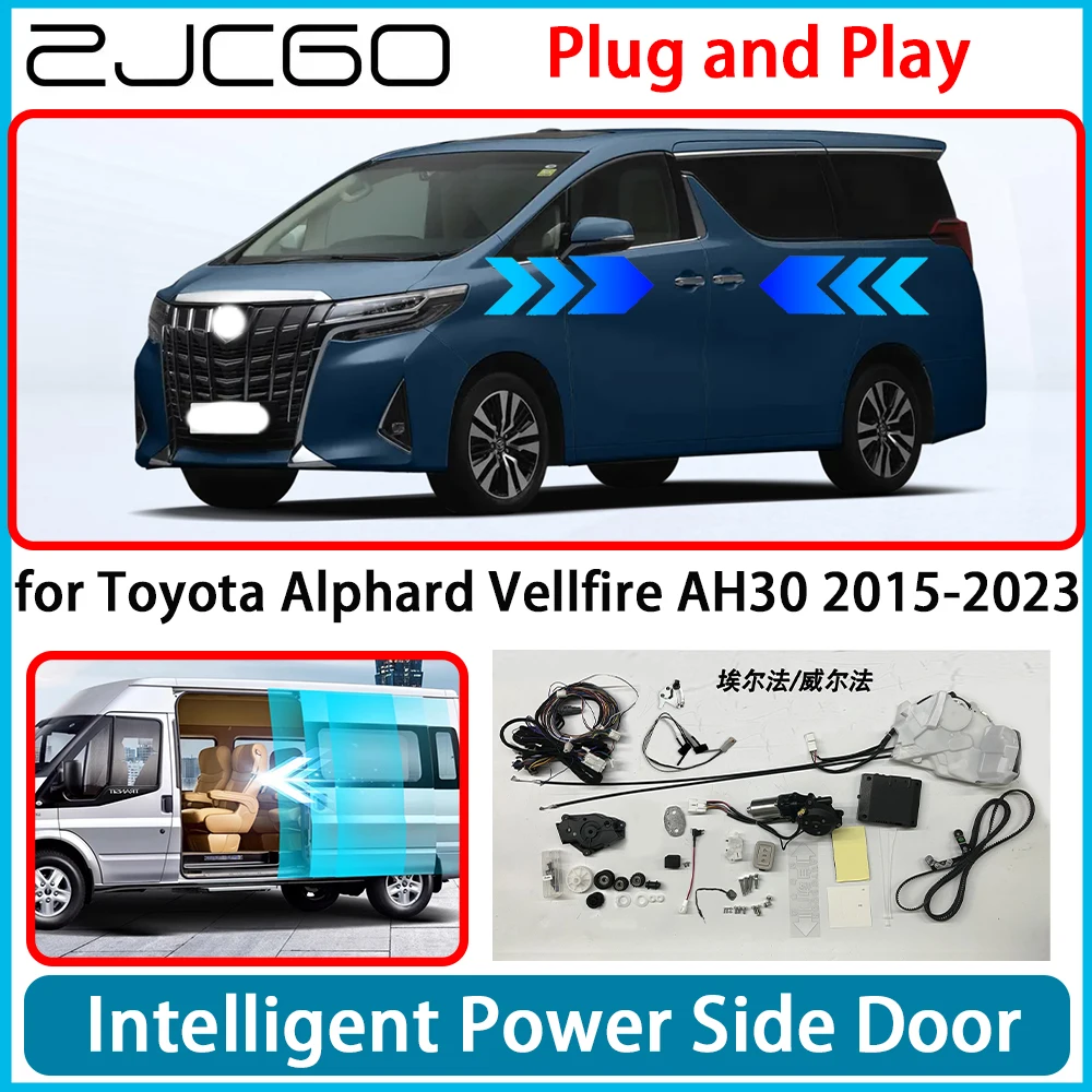 for Toyota Alphard Vellfire AH30 2015-2023 Automatic Electric MPV Power Sliding Door Left Right Retrofit Kit System Plug & Play