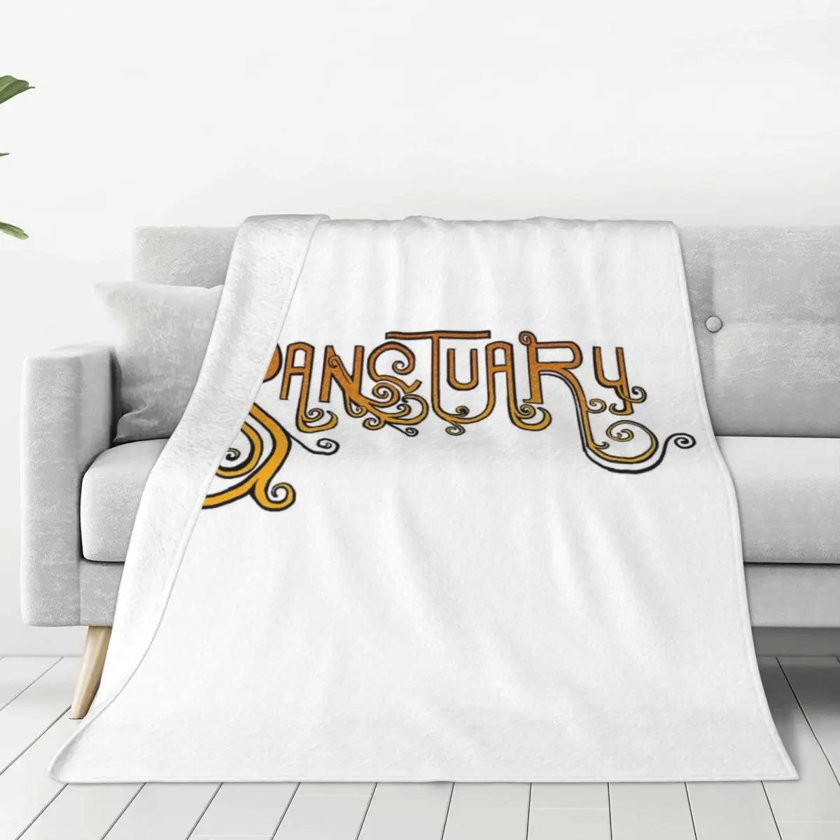 Sanctuary Logo Four Seasons Universal Blanket Campsites Can Be Covered Halloween Gifts