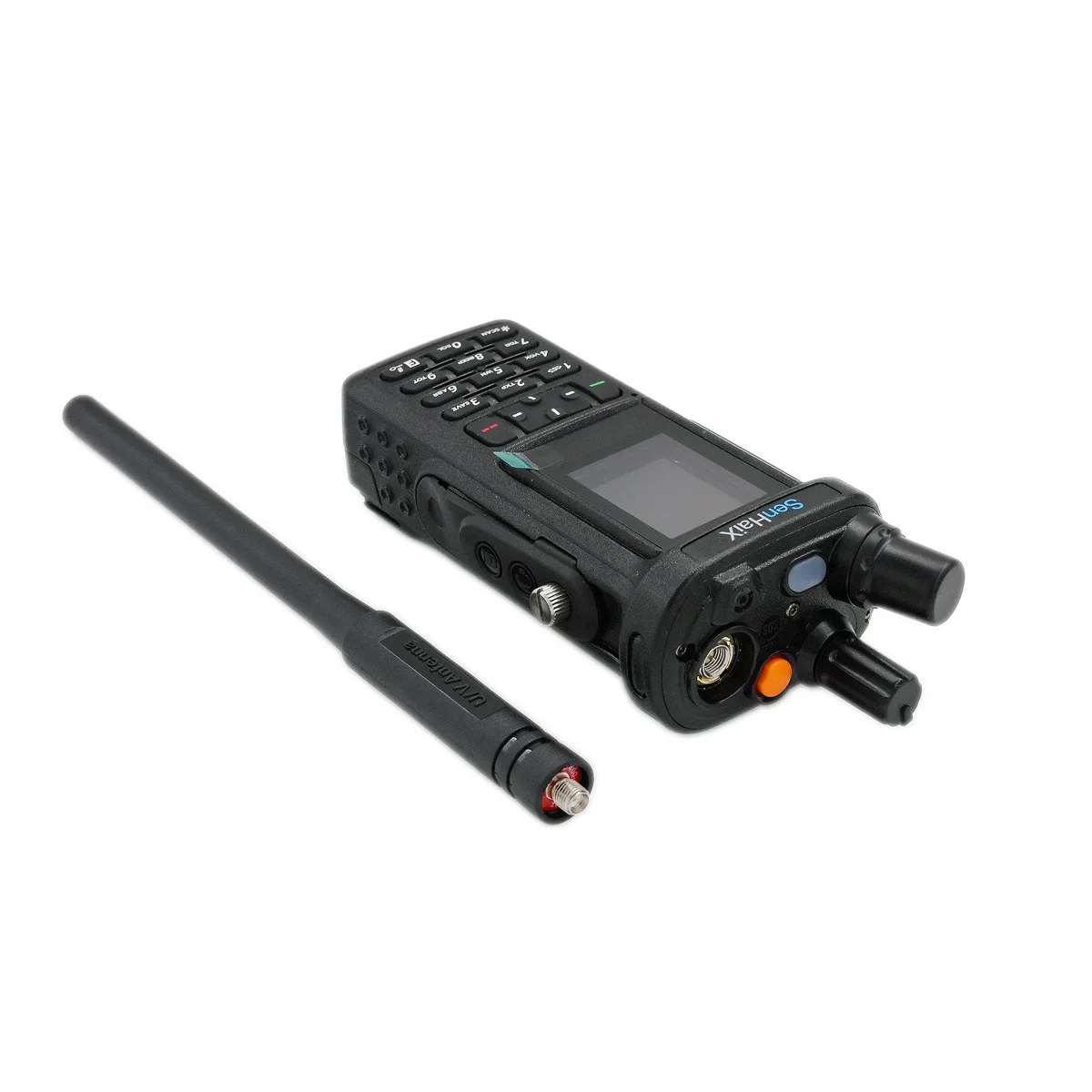 SenHaix SHX8900 Two Way Radio 4G LTE Poc Network VHF UHF AM FM Air Band Receiver Cross Mode GPS Bluetooth USB C Public Intercom