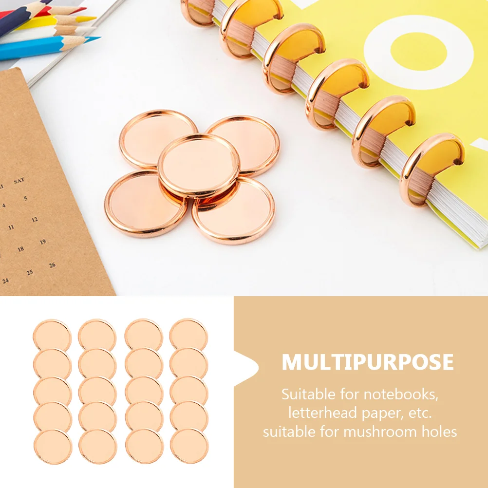 20 шт. переплет с грибовидными отверстиями, разделители, диски-планировщики, кольца для ноутбука, переплет для фиксации в диске