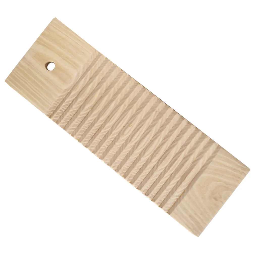 Wooden Washboard for Home Washing Scrubbing Boards Household Clothes Hand Tool Laundry