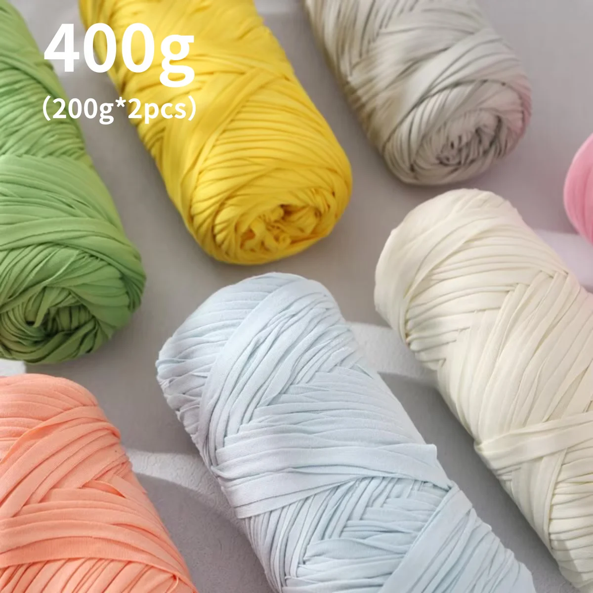 2 Pacotes de Fio de Alta Elasticidade Premium para Artesanato, Bolsas, Cestos, Tapetes, Calçados, Produtos para Casa, DIY e Vários Artesanatos