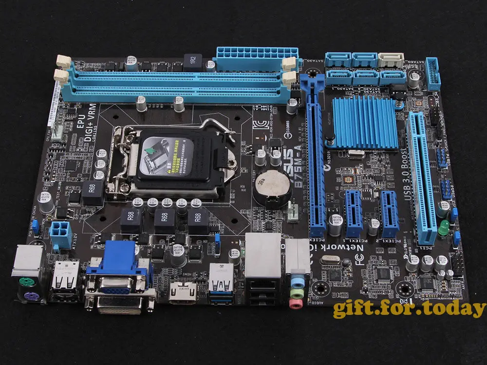 Placa-mãe original para ASUS B75M-A Intel B75 LGA 1155/Socket H2 DDR3