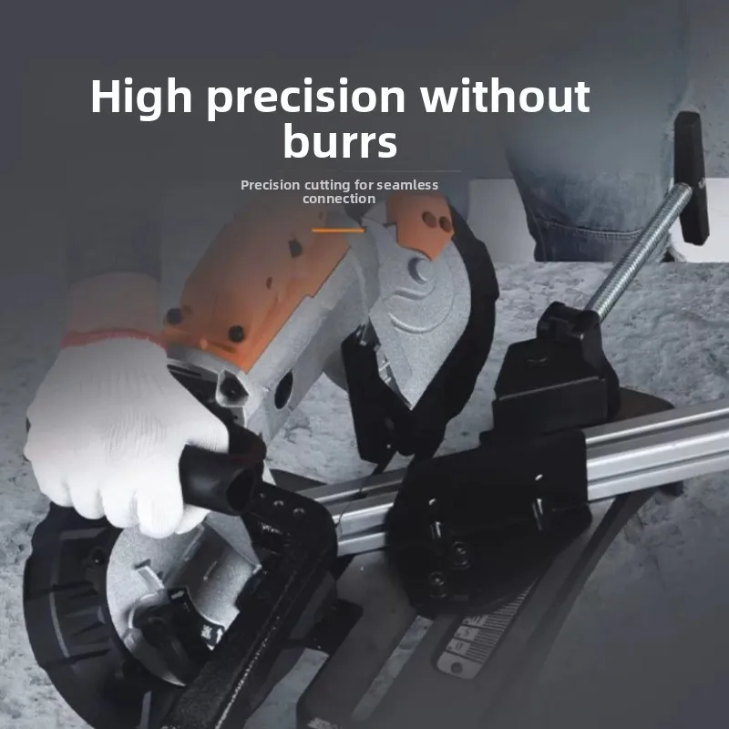 Cordless Variable Speed ​​Handheld Cutter for Metal Wood Portable BandSaw Metal Cutting Saw Spark Free Band Saw Rechargeable