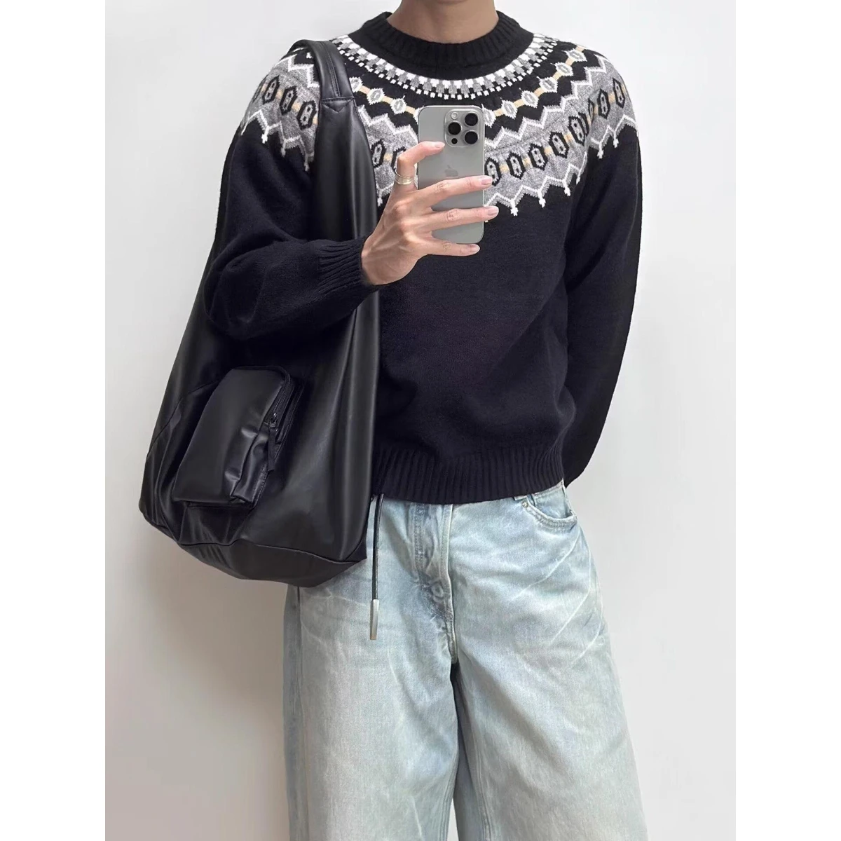 Suéter de Punto de Cuello Redondo Ajustado para Hombre, Csa Base Moderna, Otoño Invierno, Nuevo Estilo E, Informal,...