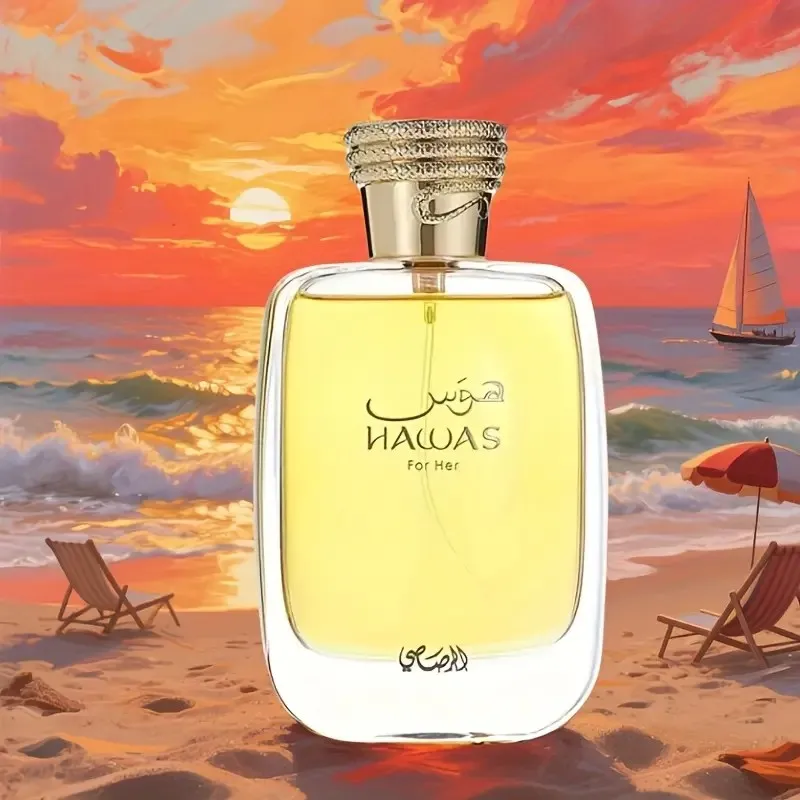 

RASASI Hawas Unisex EDP (100ml/3.4oz) Luxury Arabic - -Free & Long-Lasting & Fragrance, Islamic Beauty Care Scent