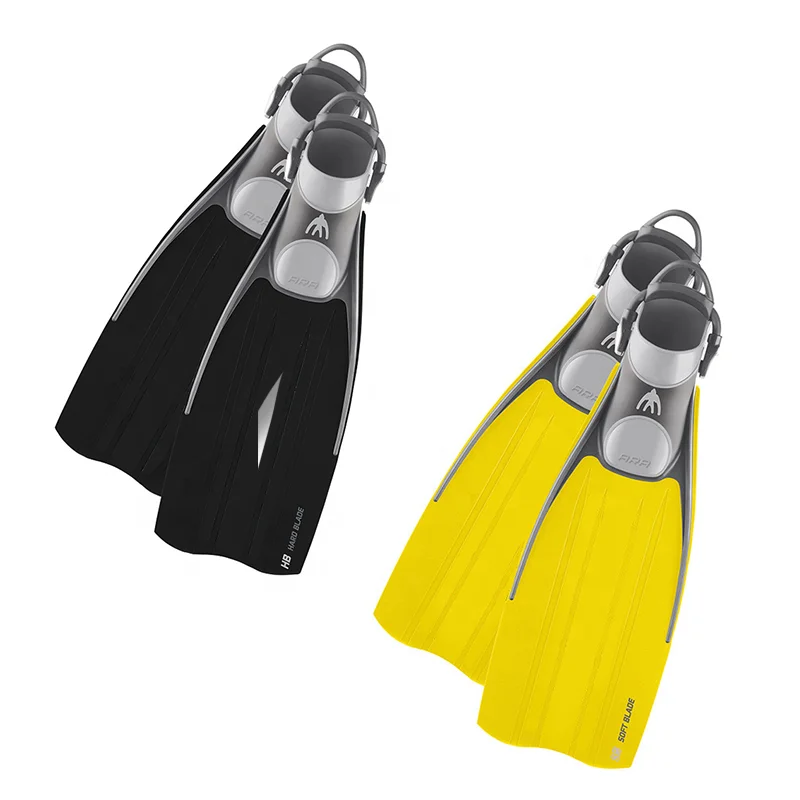 

oem swimming diving open heels rubber spearfishing fins