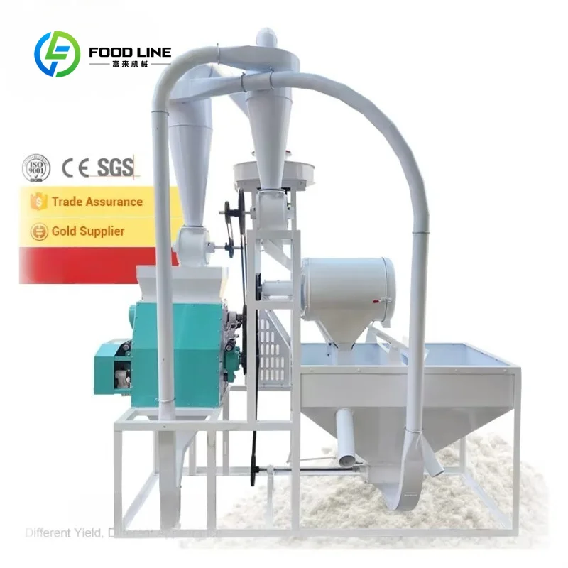 Customized Flour Mill Machine for Wheat Varieties: Hard Wheat, Soft Wheat, Durum Wheat & Whole Wheat