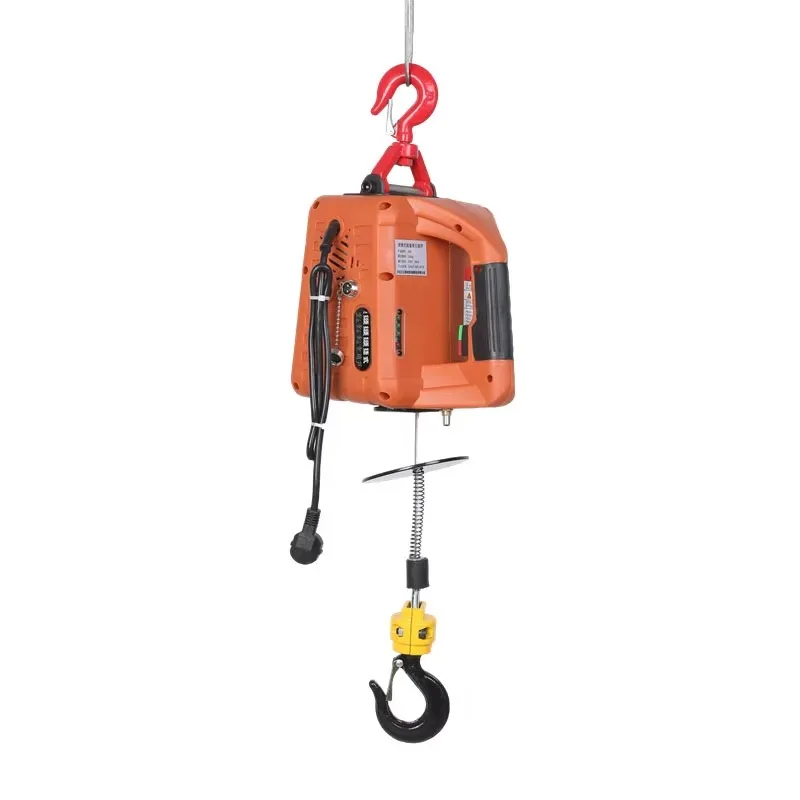 Portable Electric Hoist 200kg Wireless Remote Control Lifting Tool For Construction Workshop Use