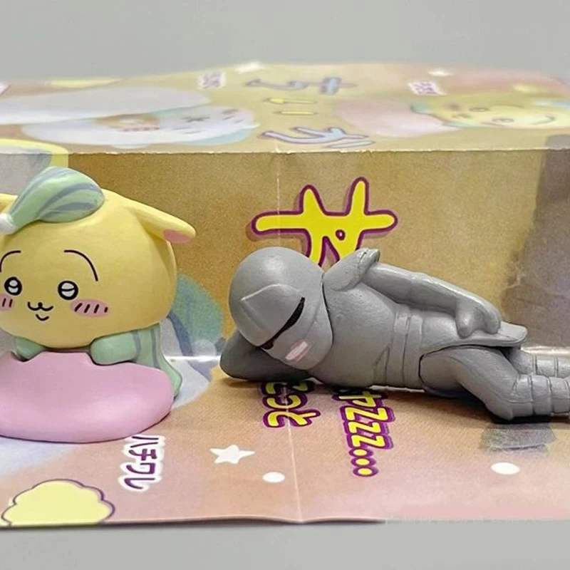 Neues Produkt Chiikawa usagi hachiware pochette no yoroi-san Pyjamas Schlafversion Landschaft Ornamente Figuren Geschenke Sammlerstücke
