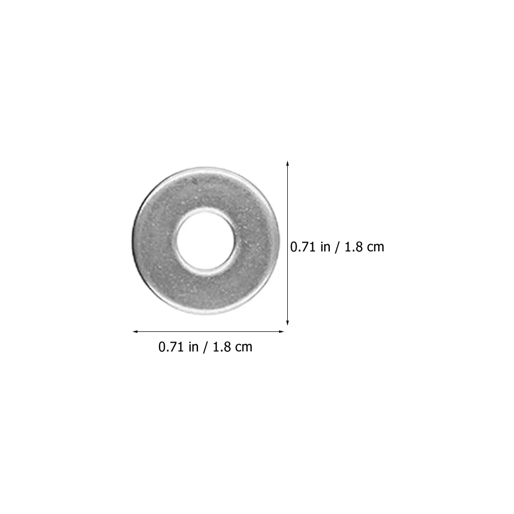 

325Pcs Stainless Steel Flat Washers Assortment Kit Versatile Seal Gaskets for Mechanical Fasteners Repair Washers for Screws