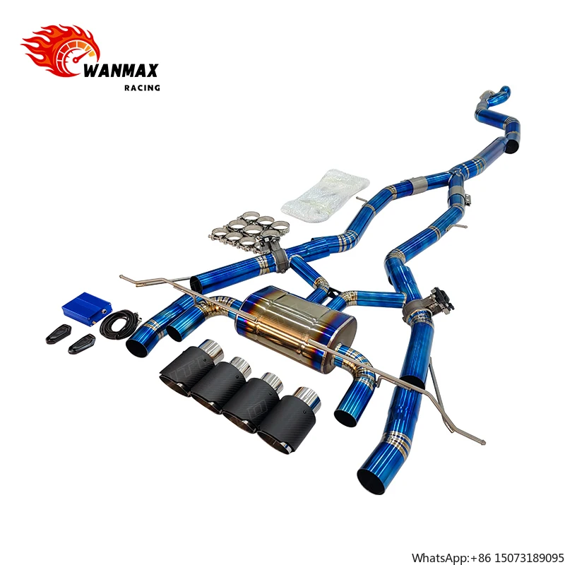 

Высокопроизводительная титановая выхлопная система Valvetronic Catback для G80 M3, G8X M3, G83, G84, G8X S58 с регулируемыми клапанами