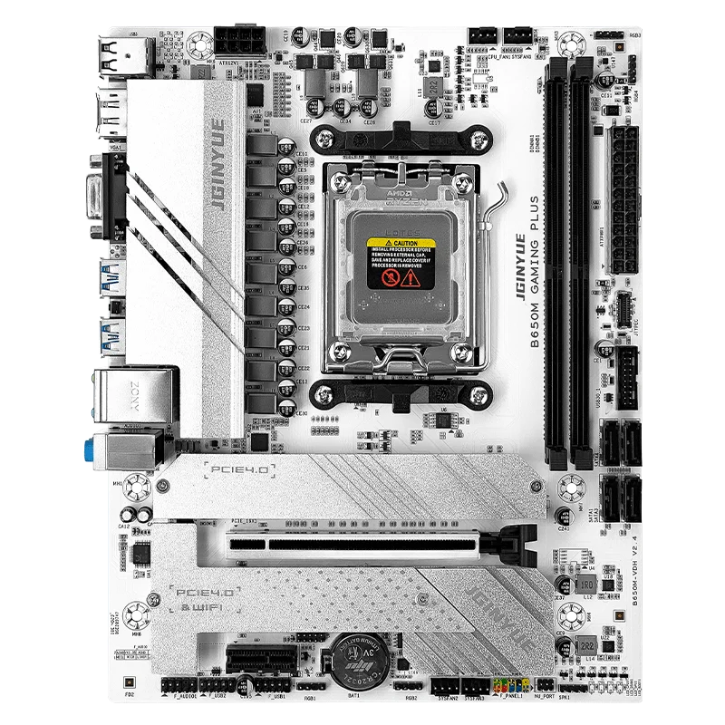 JGINYUE B650 Motherboard unterstützt AMD Ryzen 7600X/7700/7500F DDR5 PC Desktop AM5 B650M GAMING PLUS AM5 B650