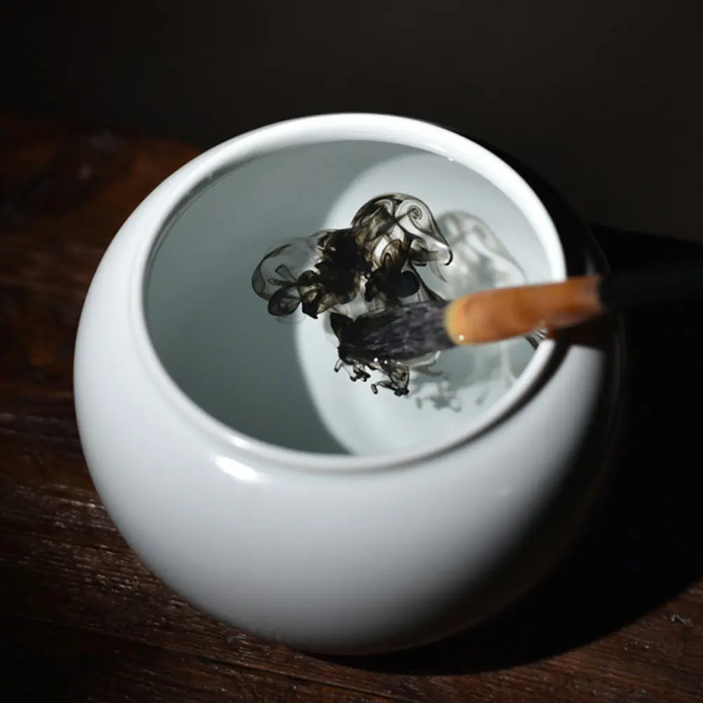 1pcs-ink-brush-washer-ceramic-water-pot-tea-basin-portable-lightweight-for-calligraphy-study-tea-ceremony-office