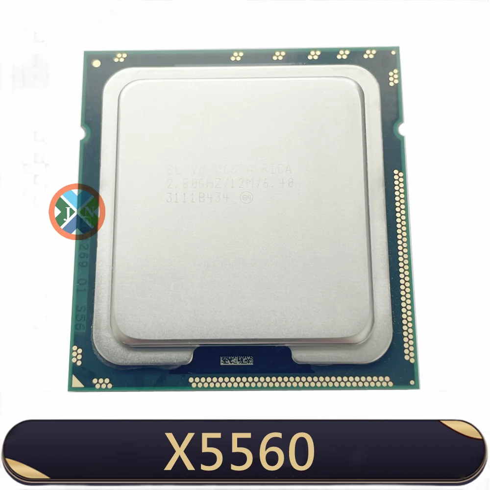 Xeon Processor X5560 CPU 2.8GHZ LGA 1366 SLBF4 4 Core Desktop processor X5560