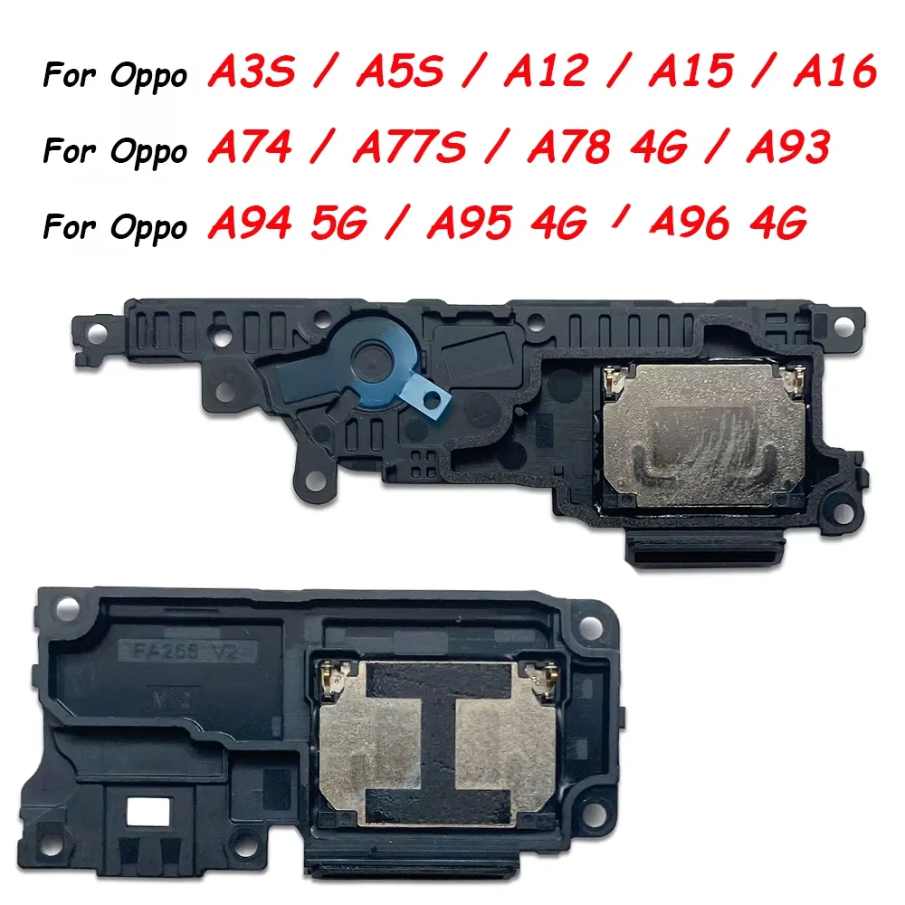 Loudspeaker bottom Loud Speaker Sound Buzzer Ringer Flex Cable For Oppo A3S A5S A12 A15 A16 A16 A16K A74 A77S A78 4G A93 A94 A95