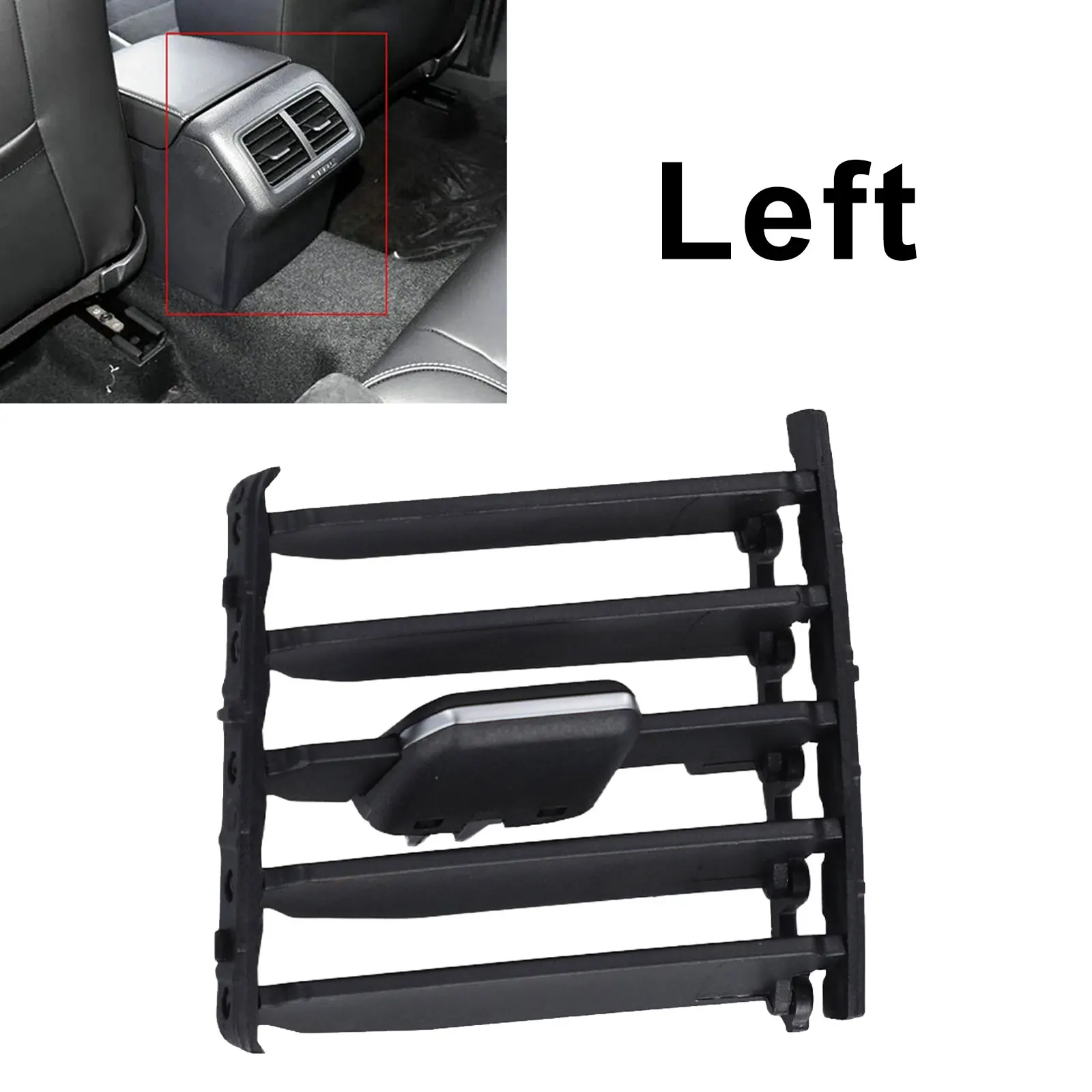 Car Interior Rear Seat Convenience MK7 Air Conditioning Vents OEM Part Number 5G0819203 OEM Part Number 5GG819203