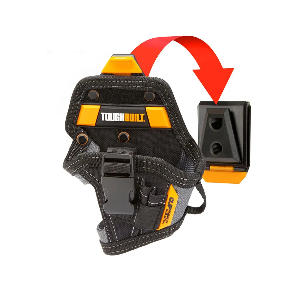 1 Stück Toughbuilt Kompaktes Bohrerholster, mit ClipTech Hub, Bohrerbit-Taschen TB-CT-20-S – Detail 2