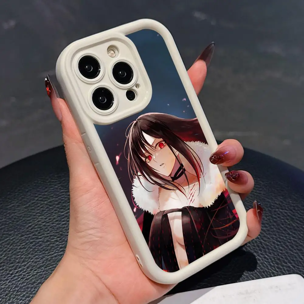 Чехол для телефона Assassin Akuta Hinako для iPhone 17 16 15 14 13 12 11 Air Pro Max Plus, белый, мягкий, из ТПУ, противоударный