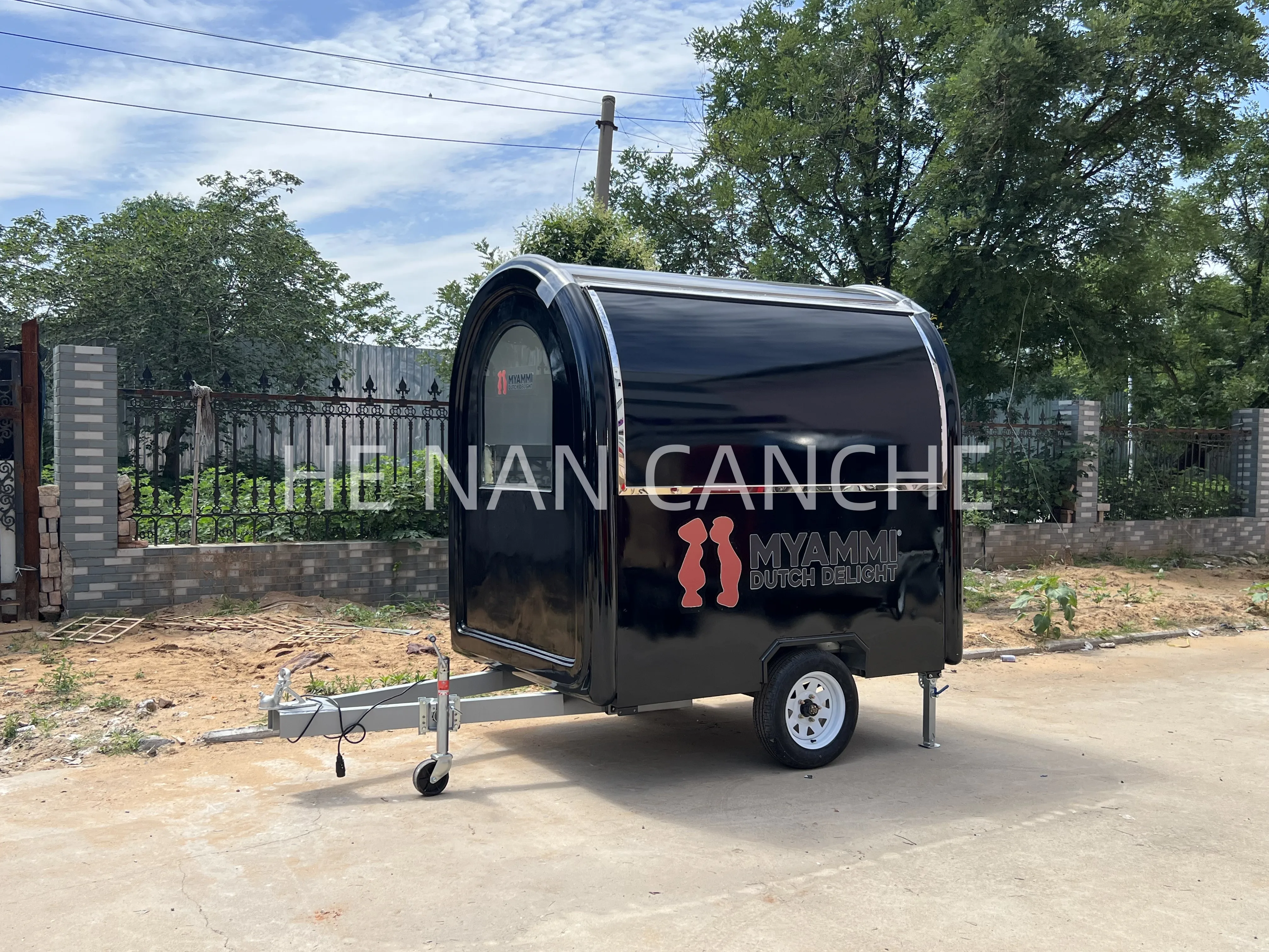 Mobile Kitchen Food Trailer Ice Cream Coffee Cart Food Truck