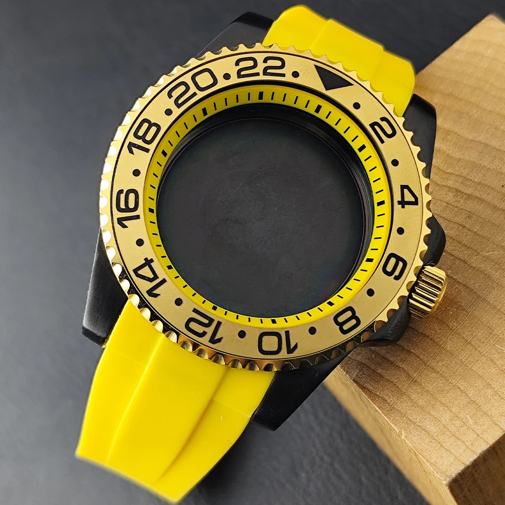 

Корпус NH35 с внутренним кольцом 40,5 мм, мужской корпус для часов, подходит для механизма NH34 NH35 NH36, автоматический механизм и циферблат NH35, аксессуары для коробки для часов