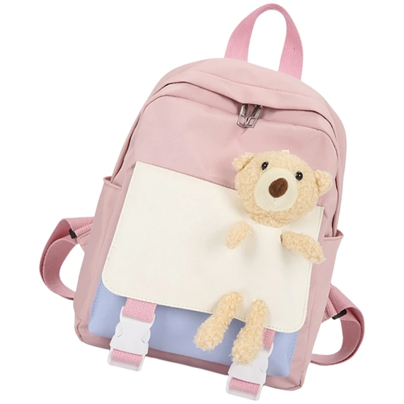 Cartoon Bear Backpack for Toddler Preschool Backpack Large Capacity Backpack Student School Backpack Daycare School Bag