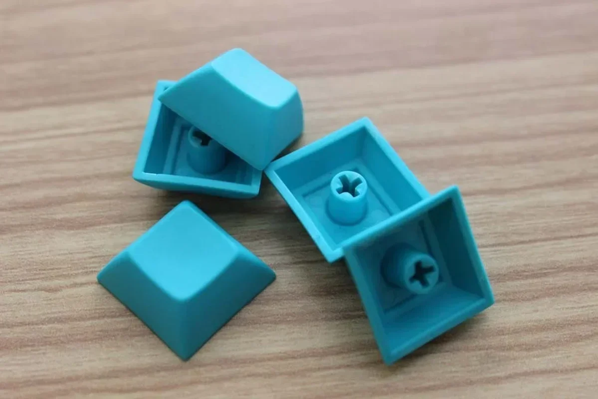 1u DSA 1.4mm PBT Keycap para teclado de interruptores MX em branco