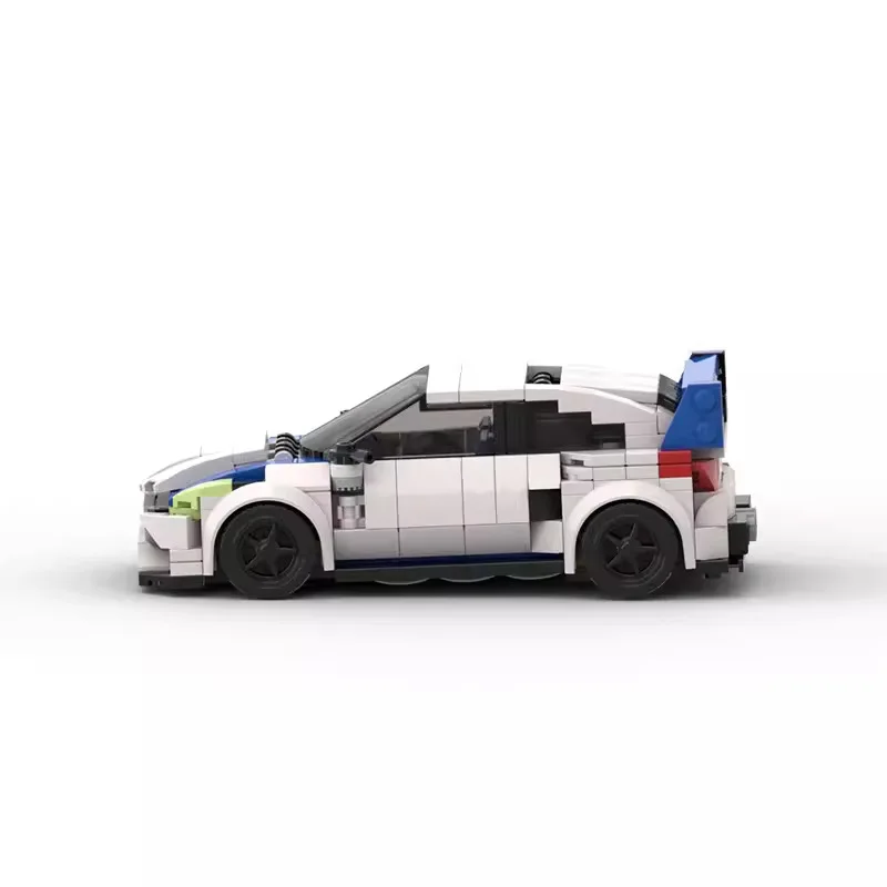 MOC-Forded Fiesta WRC Speed Champions Building Blocks Set, Techniced Carros, Tijolos Brinquedos, Presentes para Meninos e Meninas