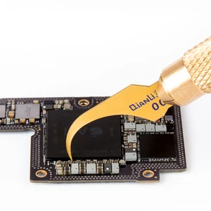 QianLi 007 008 009 011 CPU Remoção Bisturi Faca Cola Remoção Raspador Bainha BGA IC Limpeza Scrapper Cola Removedor Pry Facas 6 principais vendas lâmina 007 - №4