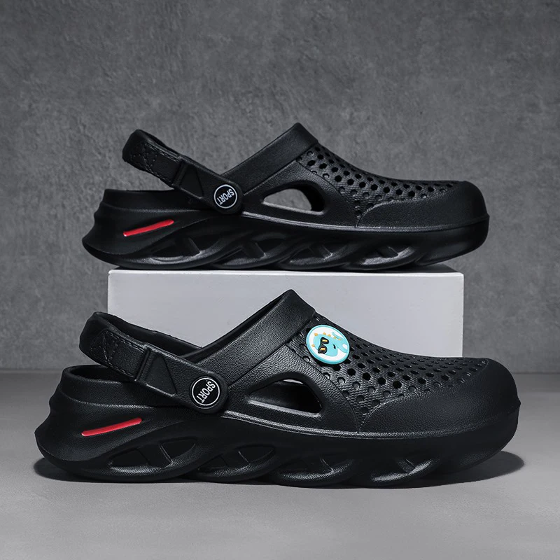 

Men's Beach Sandals 47 Summer Outdoor Platform Casual Shoes Fashion Sneakers Breathable Shoes Slippers Slippers Big Size Slides