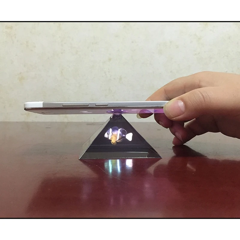 3d Hologram Projector Py-Ramide Mobiele Smartphone Hologram 3d Display Staat Projector Persoonlijk Entertainment
