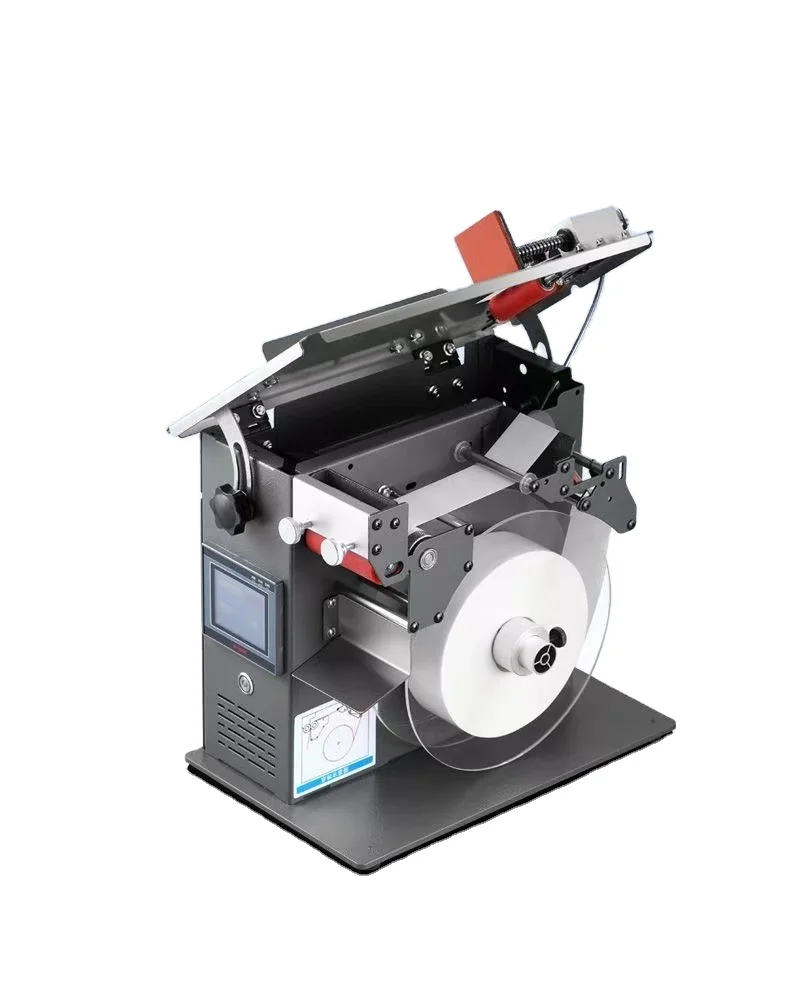 Automatic Sealing Labeler Transparent Round Right Angle Anti-counterfeit Box Sealing Corner Label Machine