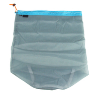 3 4 5pcs Outdoor Mesh Storage Bag S/M/L/XL/XXL Lightweight Drawstring Bag For Camping Hiking Travelling Storage Accessories